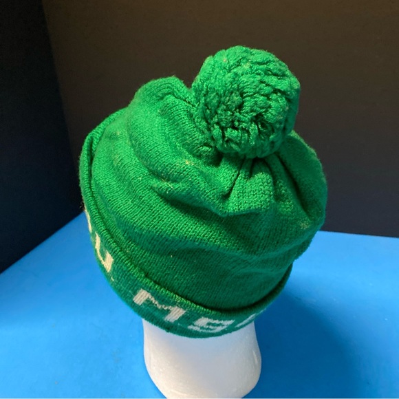 Vintage Michigan State University MSU Spartans Winter Hat with Pom Beanie - Picture 3 of 6